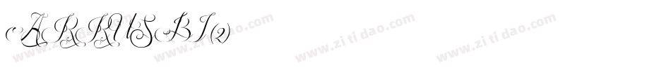 ARRUSBI (2)字体转换